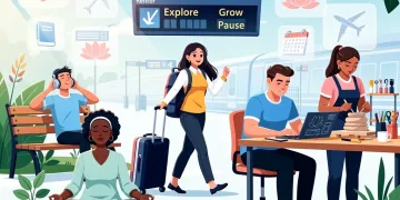 Knowledge workers embracing micro-retirements and phased sabbaticals for well-being