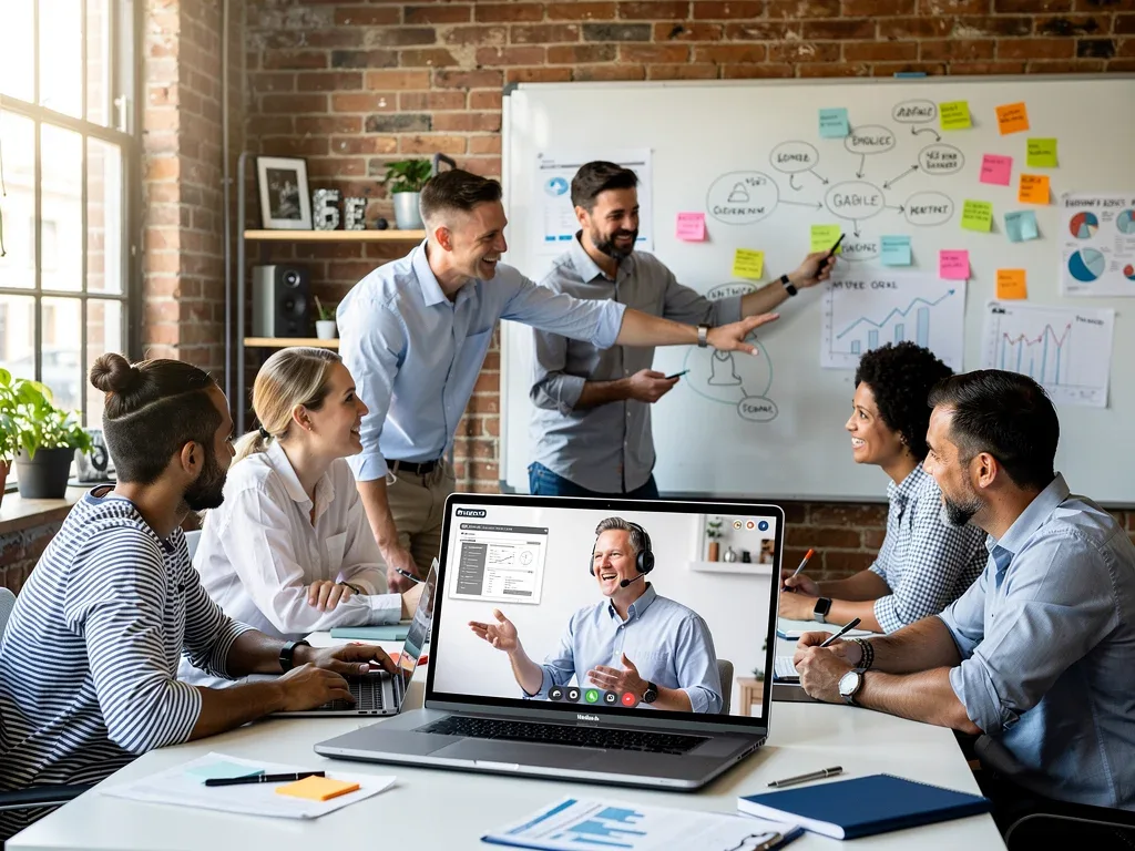 Fractional executive providing strategic guidance to a scaling team