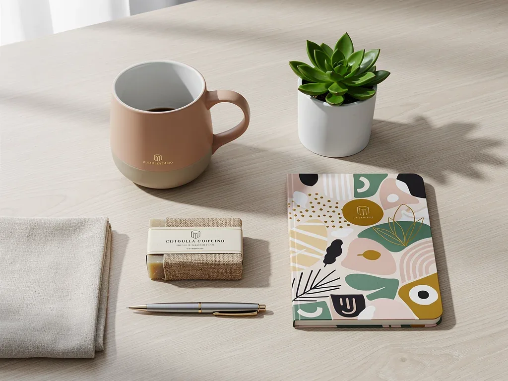 Assortment of small, affordable luxury items on a table
