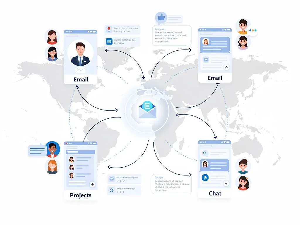 Digital tools facilitating asynchronous information exchange
