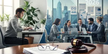 Illustration of labor law changes affecting freelancers and agencies in 2026