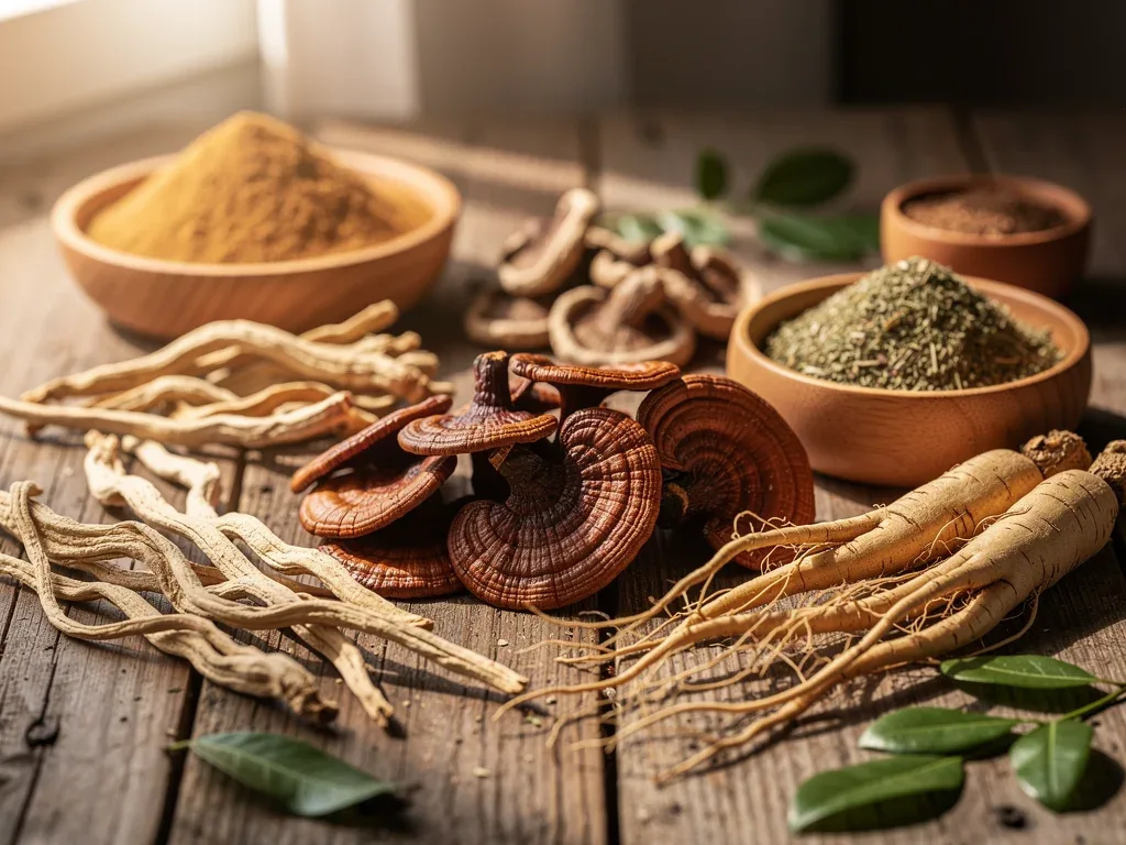 Adaptogenic ingredients for functional beverages